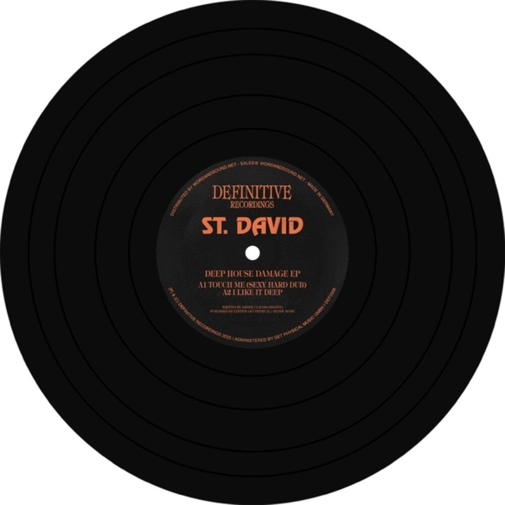 St David - Deep House Damage Ep (Ep) [12" Vinyl]