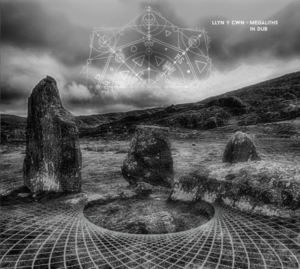 the album cover for Llyn Y Cwn - Megaliths In Dub