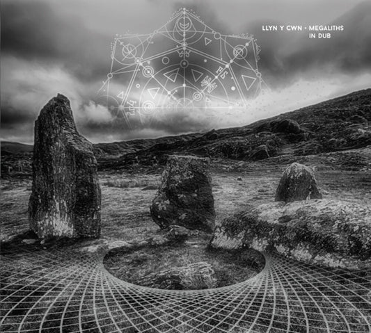 the album cover for Llyn Y Cwn - Megaliths In Dub