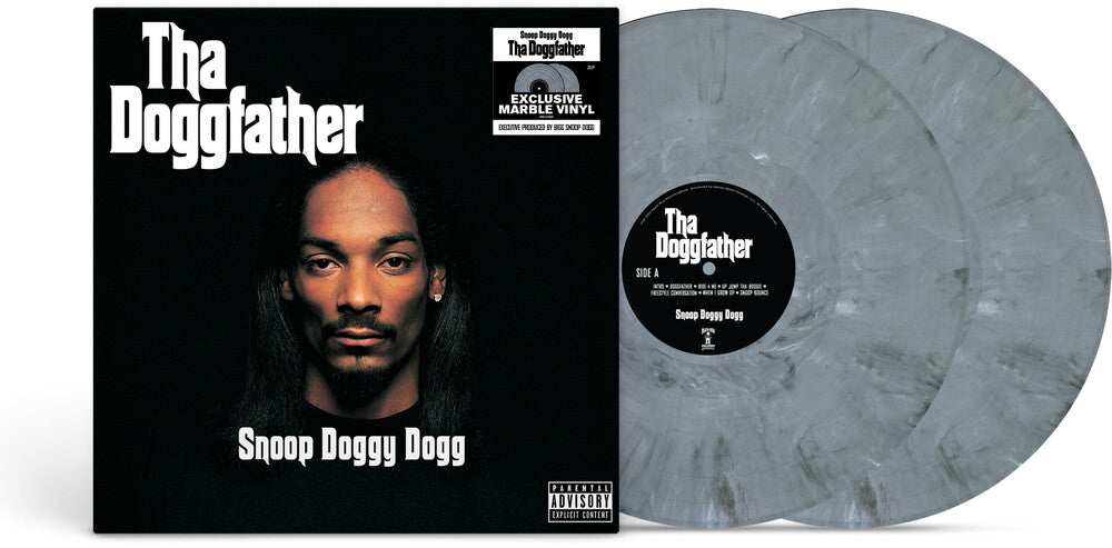 the album cover for Snoop Doggy Dogg - Tha Doggfather [Indie Exclusive] [Colored Vinyl] [Indie Exclusive]