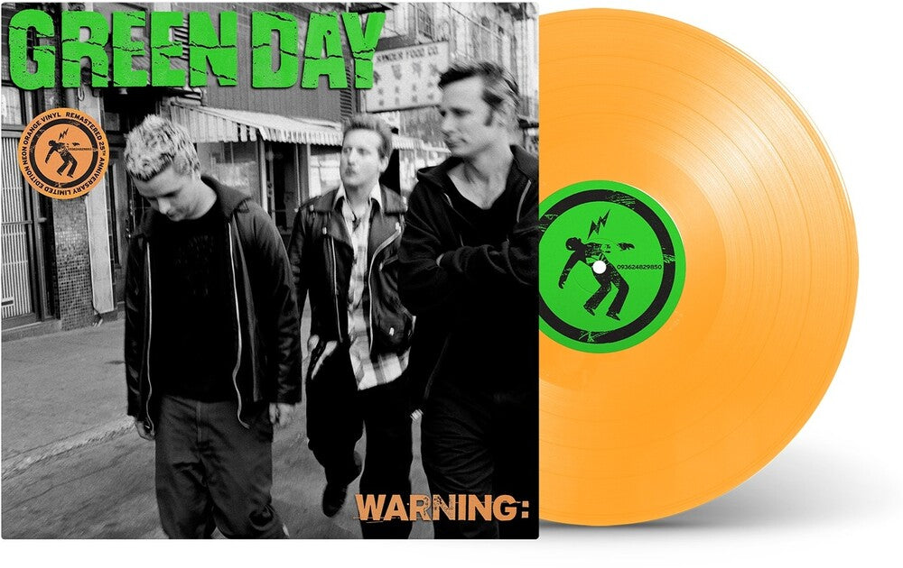 Green Day - Warning (25th Anniversary Deluxe Edition) [Neon Orange LP]