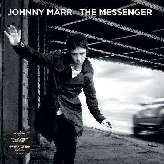 the album cover for Johnny Marr - Messenger [Colored Vinyl] [Limited Edition]