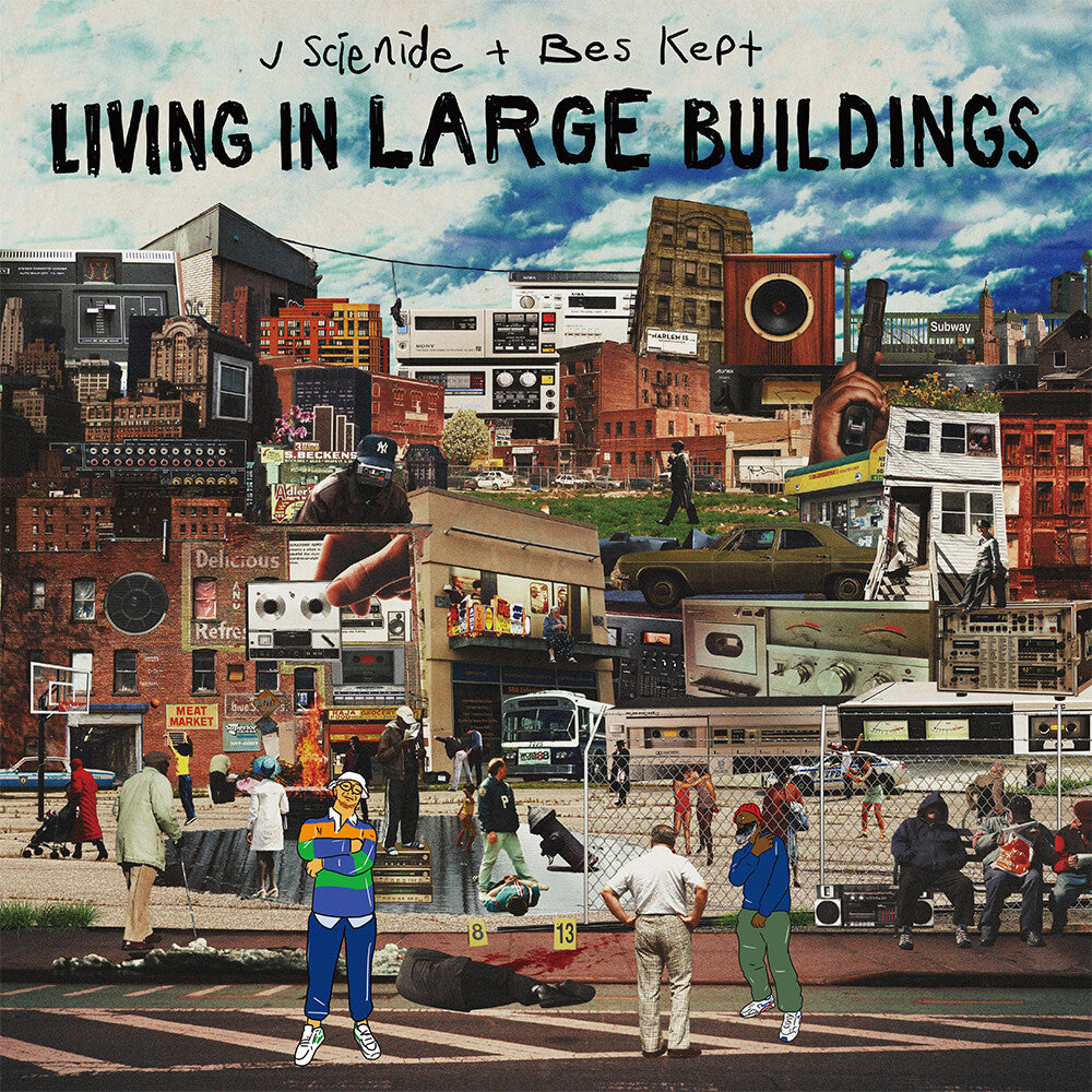 Pre-Order: J Scienide x Bes Kept - Living In Large Buildings [LP]