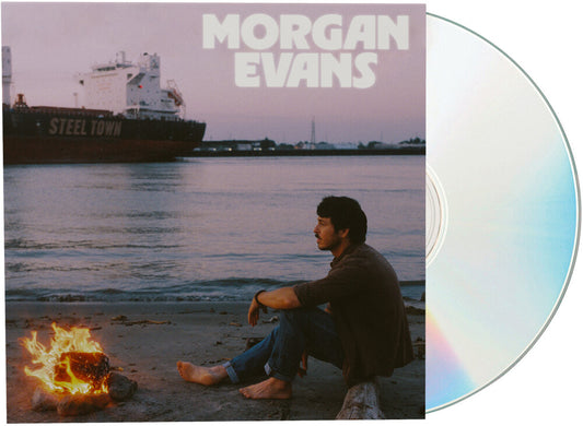 the album cover for Morgan Evans - Steel Town