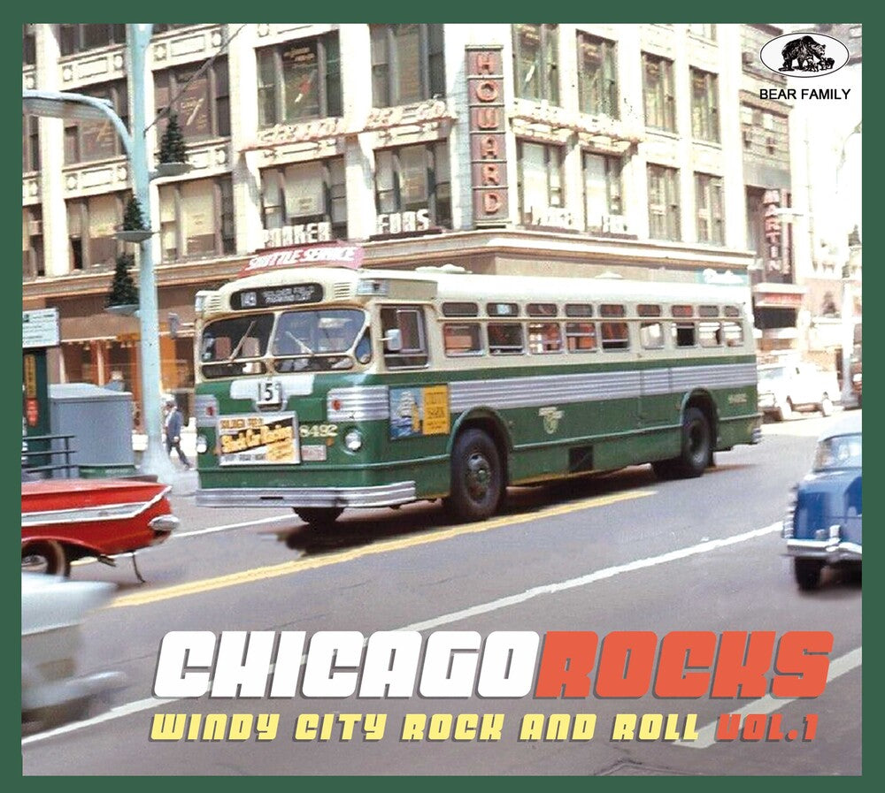 the album cover for Chicago Rocks, Vol. 1: Windy City Rock / Various - Chicago Rocks, Vol. 1: Windy City Rock / Various