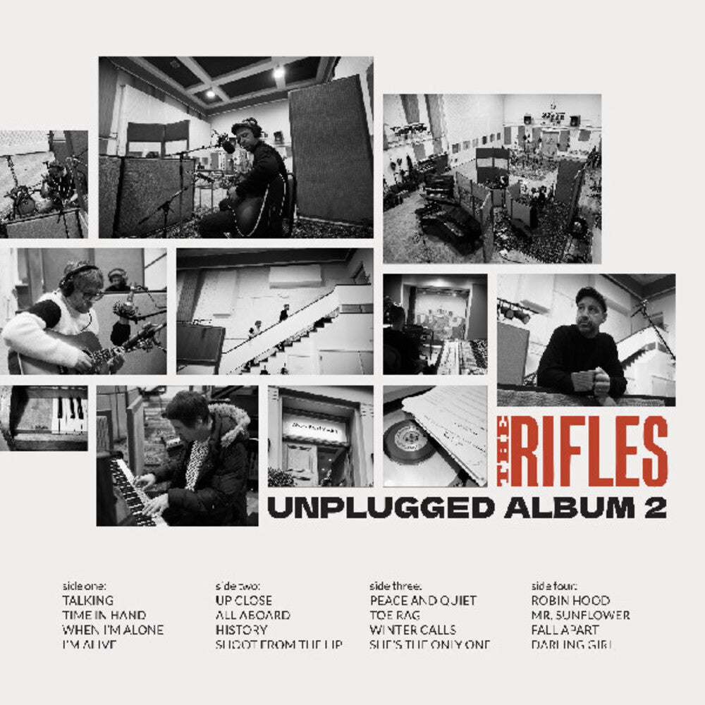 the album cover for Rifles - Unplugged Album Ii [Clear Vinyl] (Gate) (Nat)