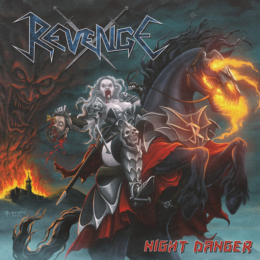 the album cover for Revenge - Night Danger