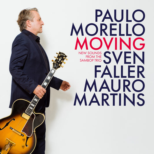 the album cover for Paulo Morello - Moving
