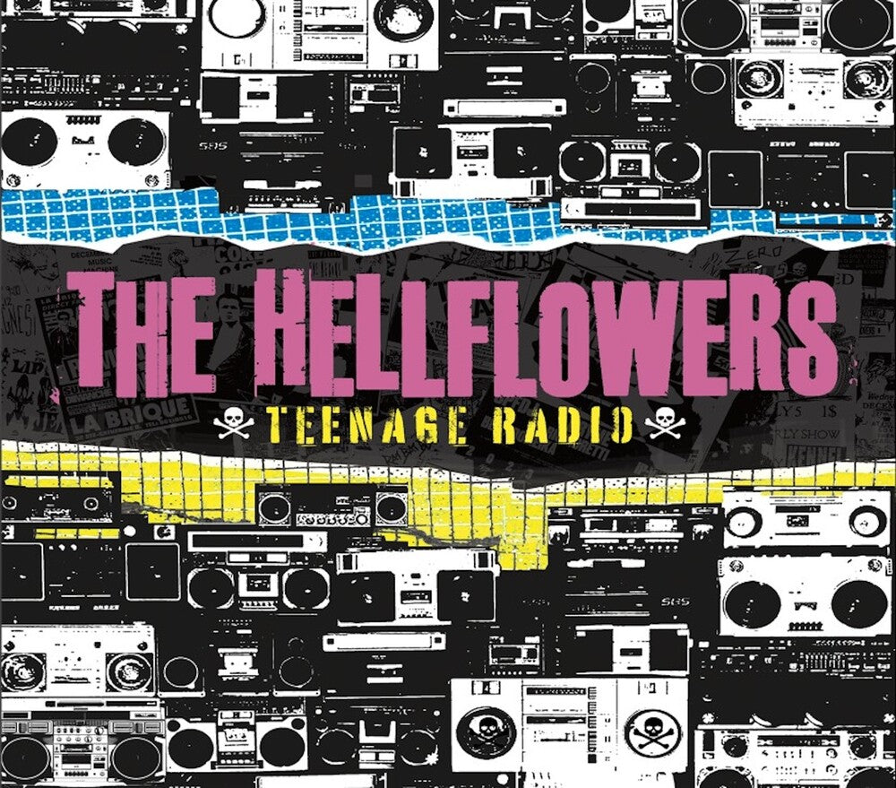 the album cover for Hellflowers - Teenage Radio [Deluxe] (Post)