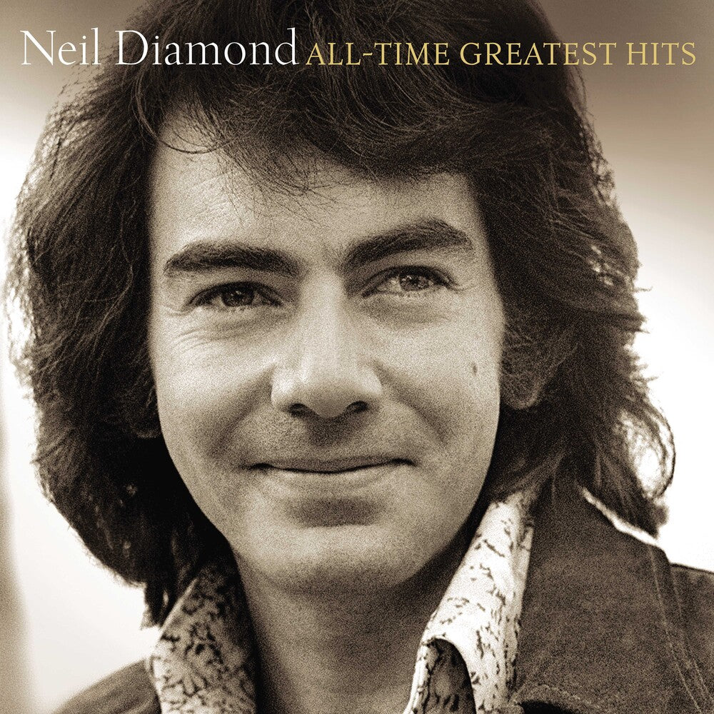 the album cover for Neil Diamond - All-Time Greatest Hits