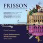 the album cover for Czech Philharmonic Wind Ensemble - Frisson: Music For Woodwind Orchestra