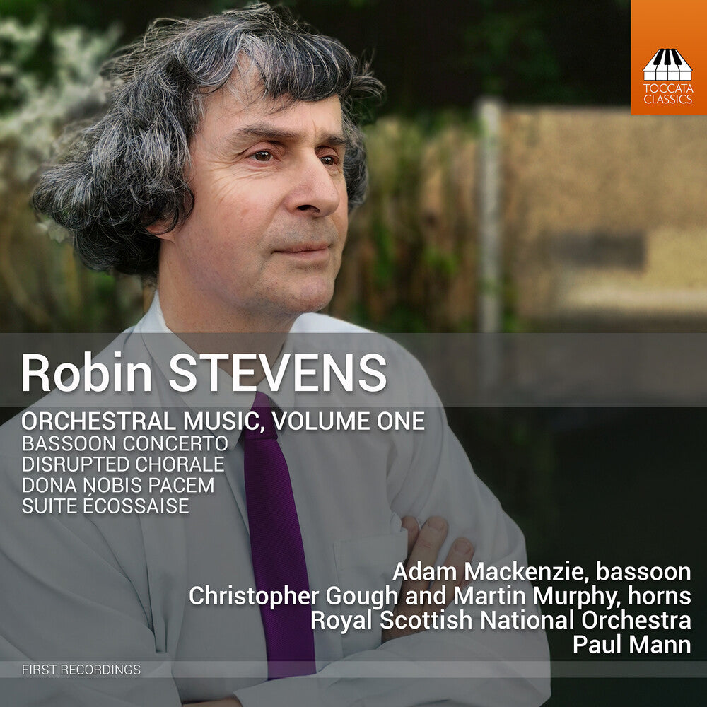 the album cover for Alison Murray - Robin Stevens: Orchestral Music Vol. 1