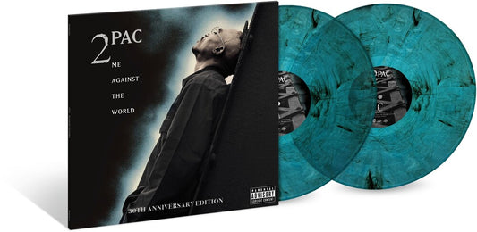 the album cover for 2pac - Me Against The World (30th Anniversary Edition) [Midnight Mist 2 LP]