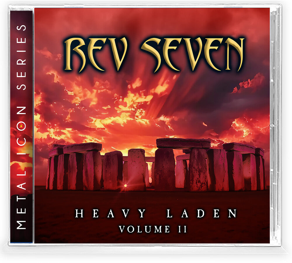 the album cover for Rev Seven - Heavy Laden Vol. 2