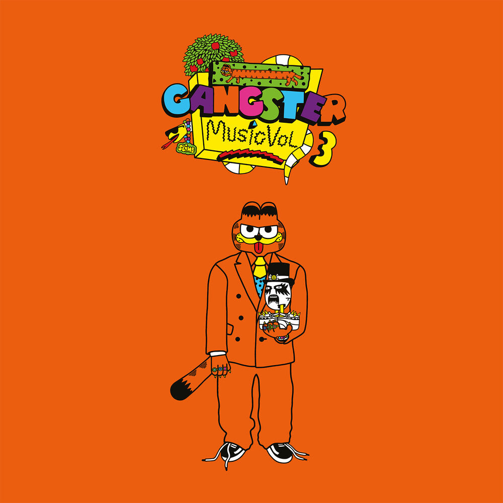 the album cover for Gangster Doodles Presents - Gangster Music Vol. 3 [Double colored Vinyl]