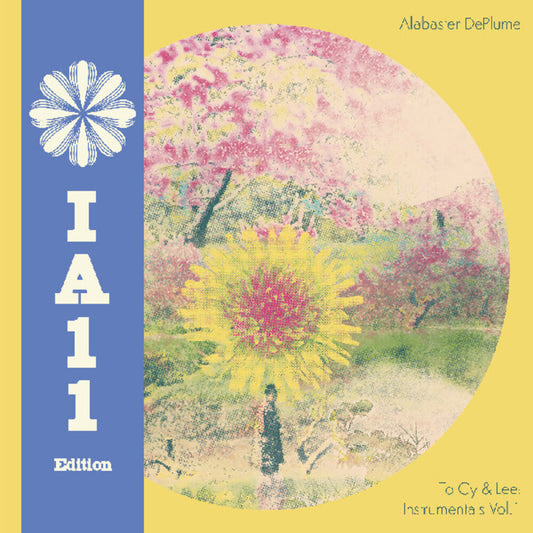the album cover for Alabaster Deplume - To Cy & Lee: Instrumentals Vol 1 (Ia11 Edition)