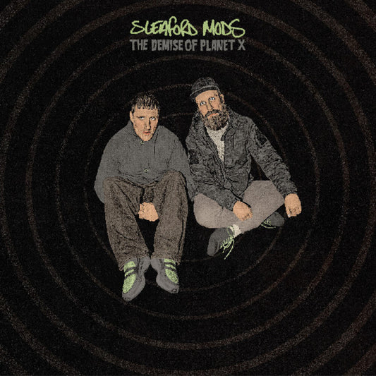 the album cover for Sleaford Mods - Demise Of Planet X