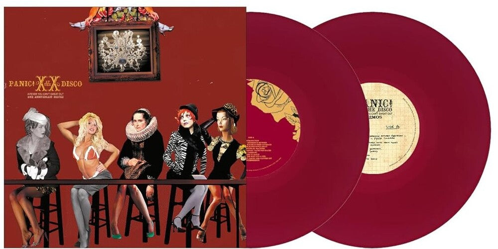 the album cover for Panic At The Disco - Fever You Can't Sweat Out [Red Apple LP]
