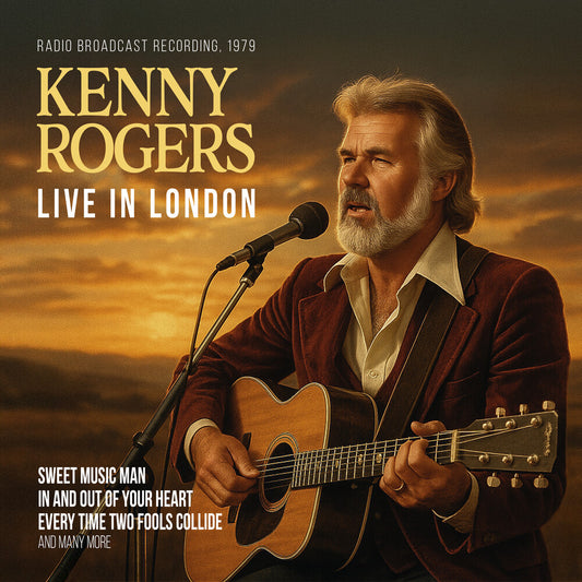 the album cover for Kenny Rogers - Live In London