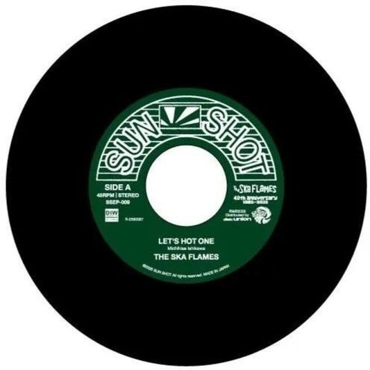 the album cover for Ska Flames - Let's Hot One / Hello Long Goodbye