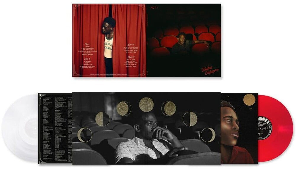 the album cover for Kashus Culpepper - Act I [Clear Vinyl] (Red)