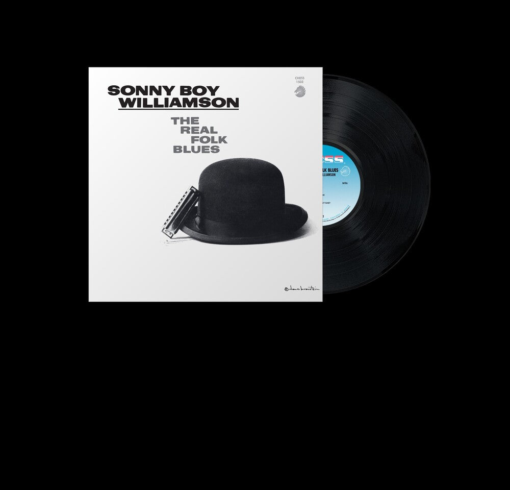 the album cover for Sonny Williamson  Boy - Real Folk Blues (Chess 75 Series) (Gate) [180 Gram]