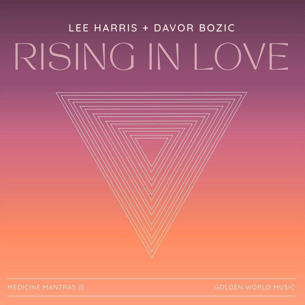the album cover for Lee Harris  / Bozic,Davor - Rising In Love