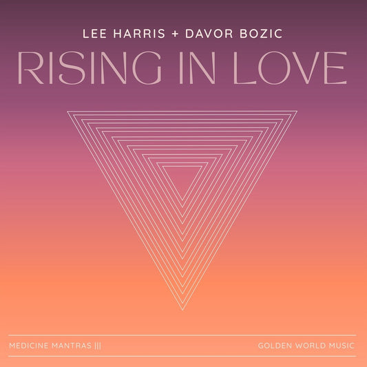 the album cover for Lee Harris  / Bozic,Davor - Rising In Love
