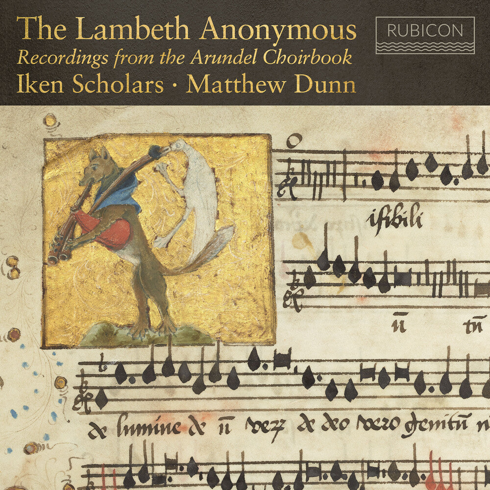 the album cover for Iken Scholars / Matthew Dunn - Lambeth Anonymous