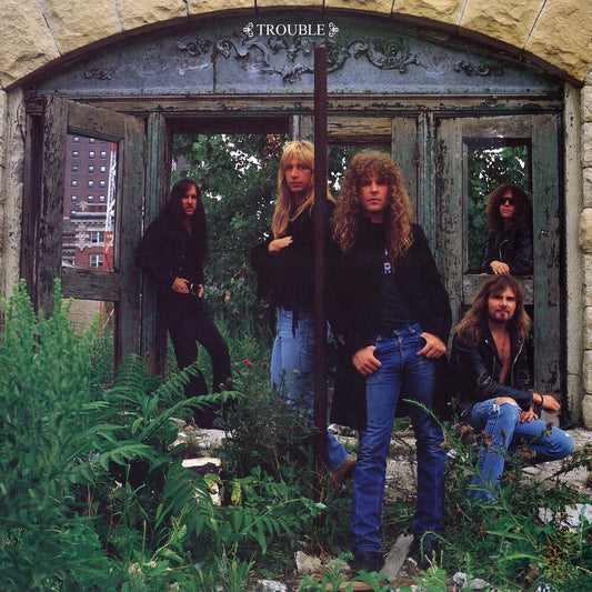 the album cover for Trouble - Trouble [Clear Vinyl] (Gate) (Grn) (Aniv)