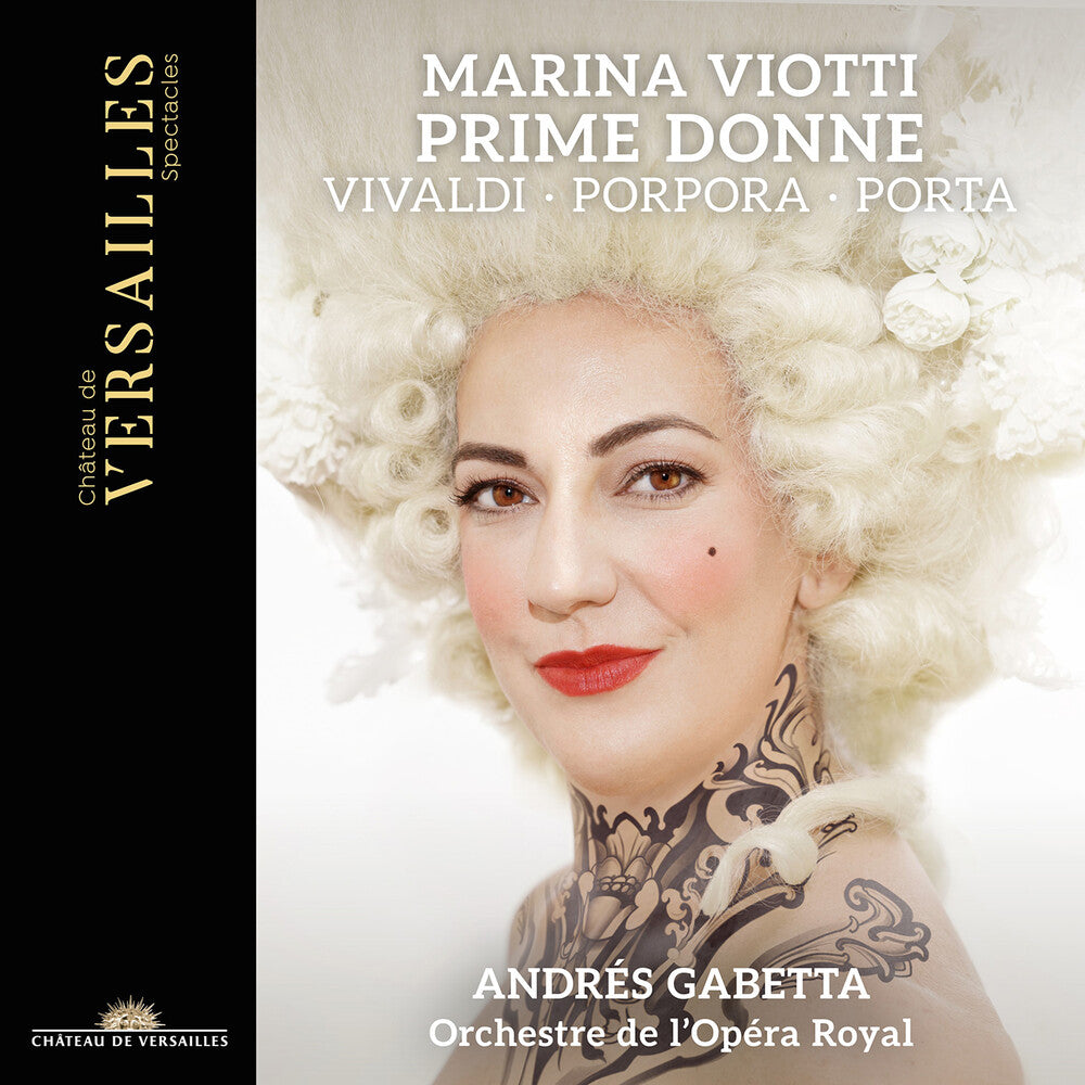 the album cover for Marina Viotti - Prime Donne