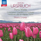 the album cover for Maria Linares - Urspruch: Pno Works