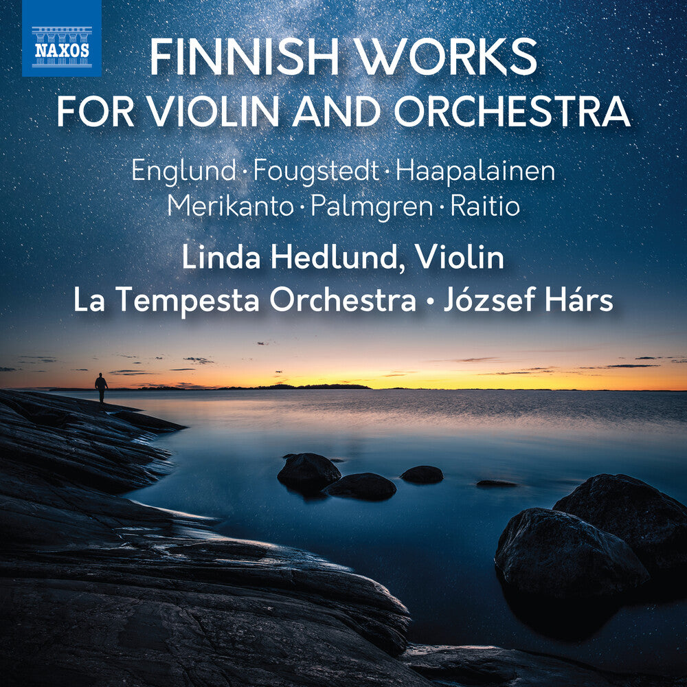the album cover for Linda Hedlund - Finnish Works For Vn & Orch
