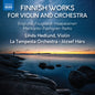 the album cover for Linda Hedlund - Finnish Works For Vn & Orch