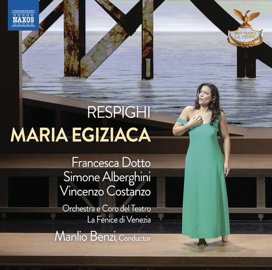 the album cover for Francesca Dotto - Respighi: Maria Egiziaca