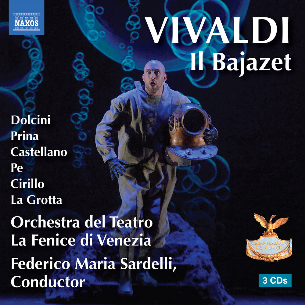 the album cover for Renato Dolcini - Vivaldi: Il Bajazet