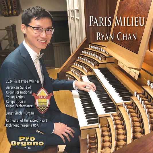 the album cover for Ryan Chan - Paris Milieu