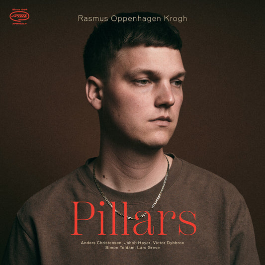 the album cover for Rasmus Krogh  Oppenhagen - Pillars