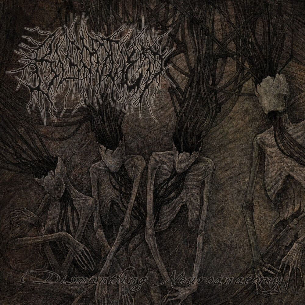 the album cover for Bloodtied - Dismantling Neuroanatomy