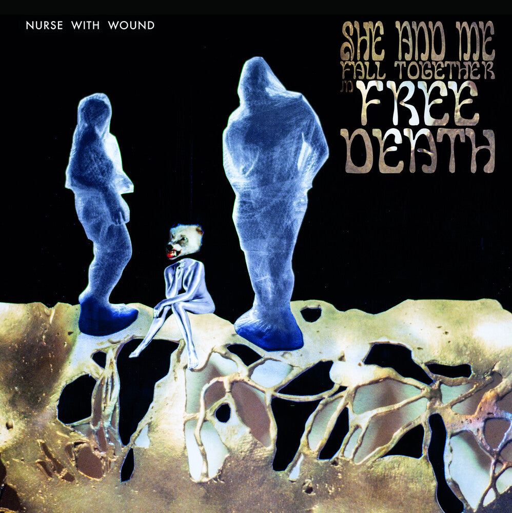 the album cover for Nurse With Wound - Me And She Fall Together In Free Death [Colored Vinyl]