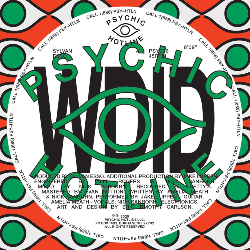 the album cover for Sylvan Esso - WDID b/w KEEP ON [12" Single]
