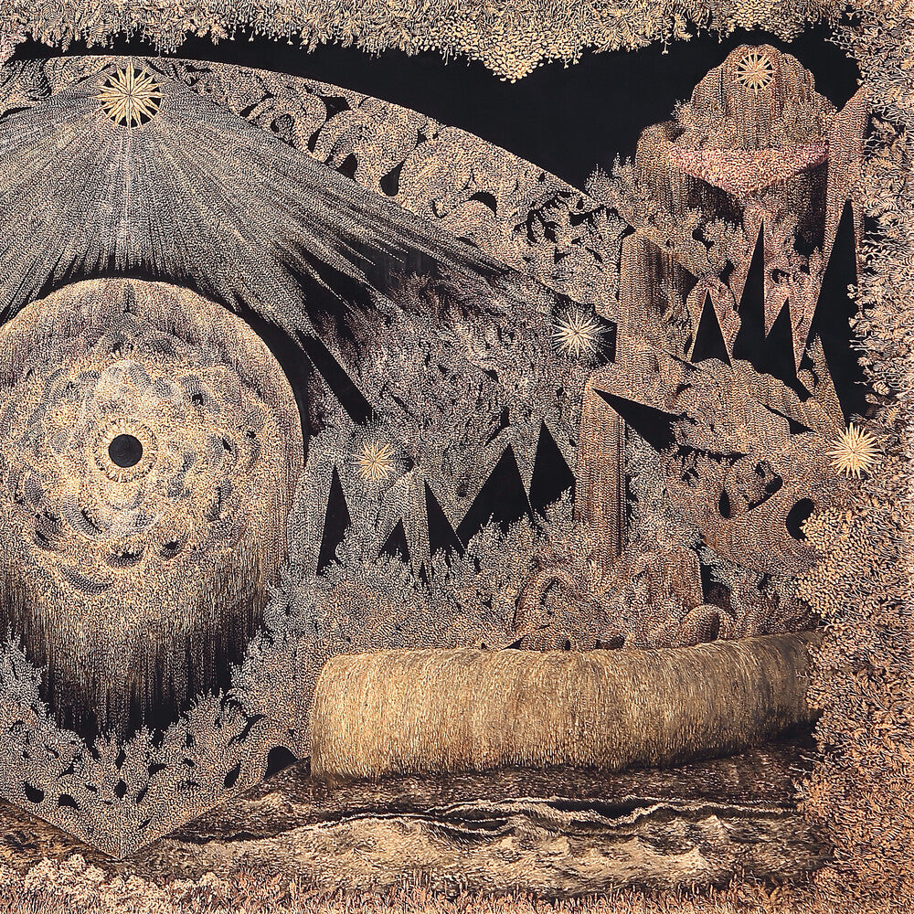 the album cover for Kishi Bashi - Sonderlust (10th Anniversary) - Gold/White [Colored Vinyl]
