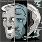 the album cover for Knocked Loose - Laugh Tracks [Colored Vinyl] (Crem) (Spla)
