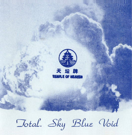 the album cover for Total - Sky Blue Void