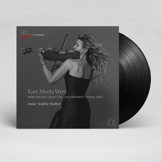 the album cover for Anne Mutter -Sophie - East Meets West