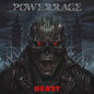 the album cover for Powerrage - Beast - Marble [Colored Vinyl]