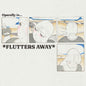 the album cover for Operelly - Flutters Away / Handwriting Practice No. 1