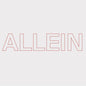 the album cover for Quarks - Allein