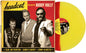 the album cover for The Head Cat - Sings Buddy Holly [Red/Yellow Split]