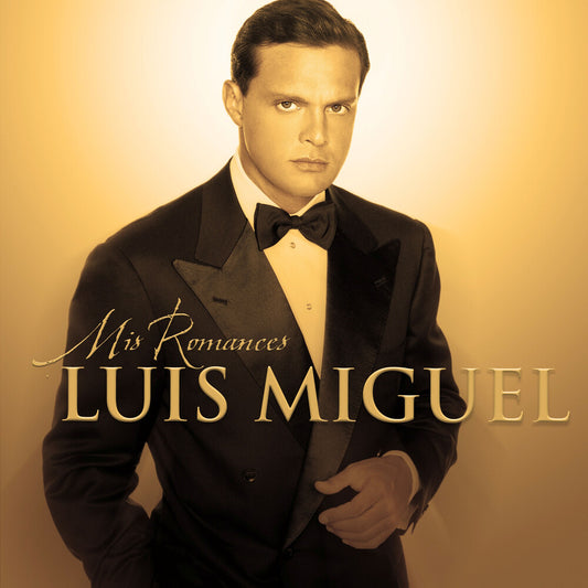 the album cover for Luis Miguel - Mis Romances